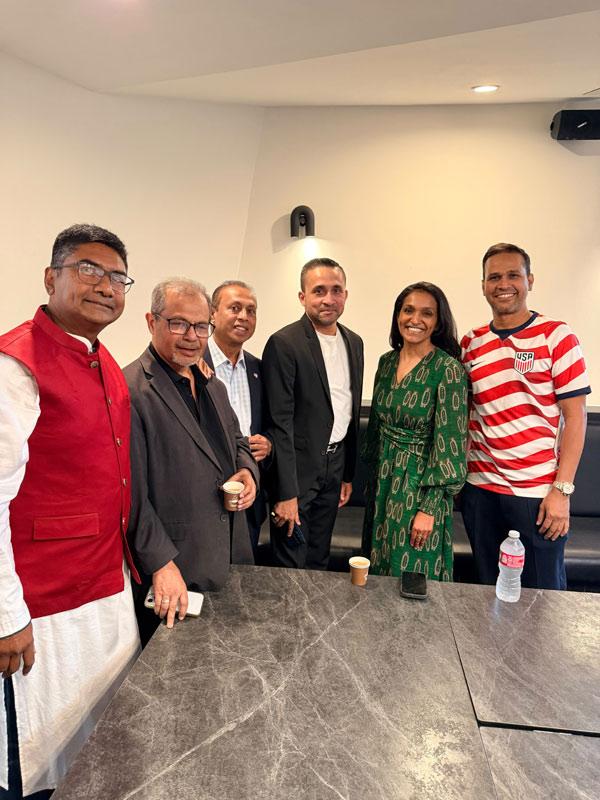 Bangladeshi Democrats met with LA Mayoral Candidate Nithya Raman
